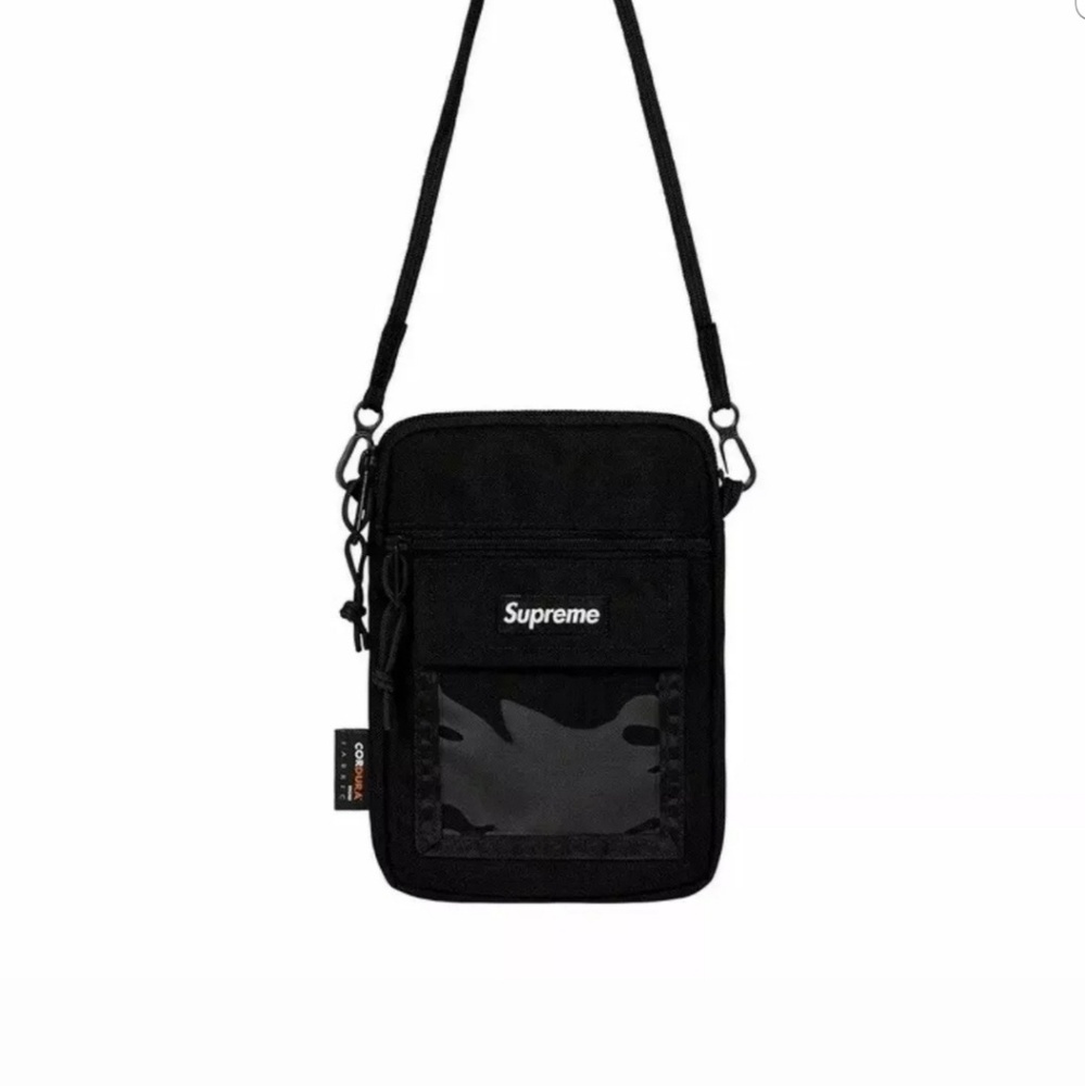 Supreme Utility Pouch- Black- SS19 Week 9- In Hand